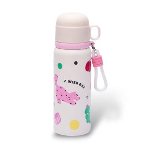 cartoon themed stainless steel water bottle